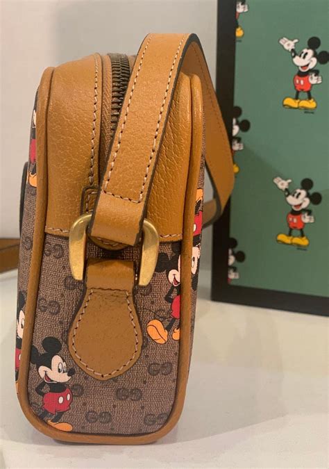 gucci mickey mouse bag buy|mickey mouse wearing gucci.